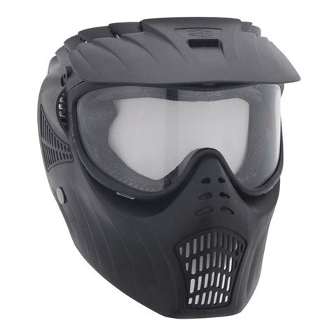 Empire Tactical X Ray Full Face Airsoft Mask W Single Lens Black