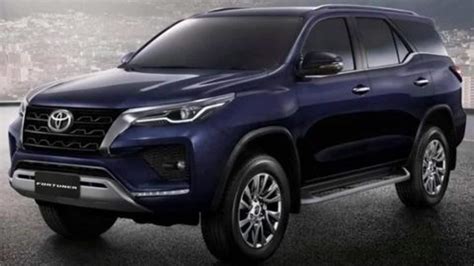 2021 Toyota Fortuner Facelift Unveiled New Design More Powerful Engines