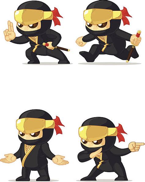 Best Ninja Kid Illustrations Royalty Free Vector Graphics