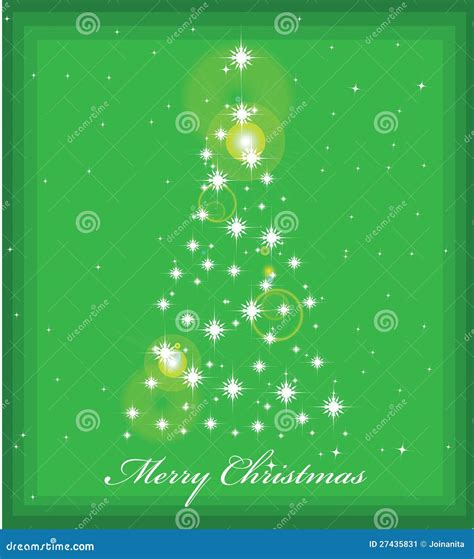 Decorative Christmas Card Stock Vector Illustration Of Style 27435831