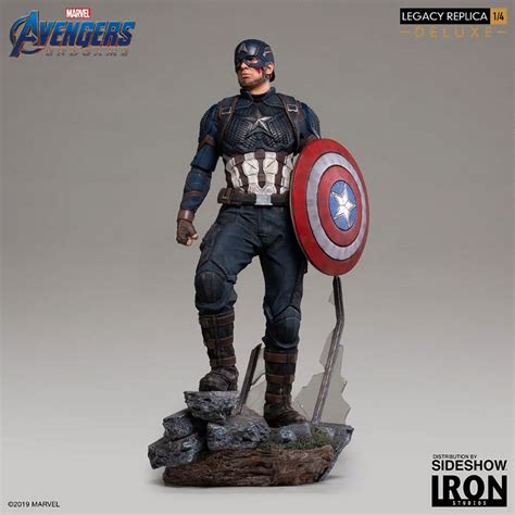 Iron Studios Captain America Deluxe 14 Statue