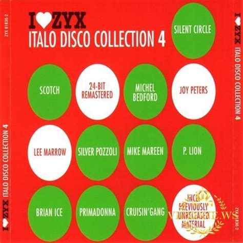 I Love Zyx Italo Disco Collection Vol 4 Cd 2 Mp3 Buy Full Tracklist