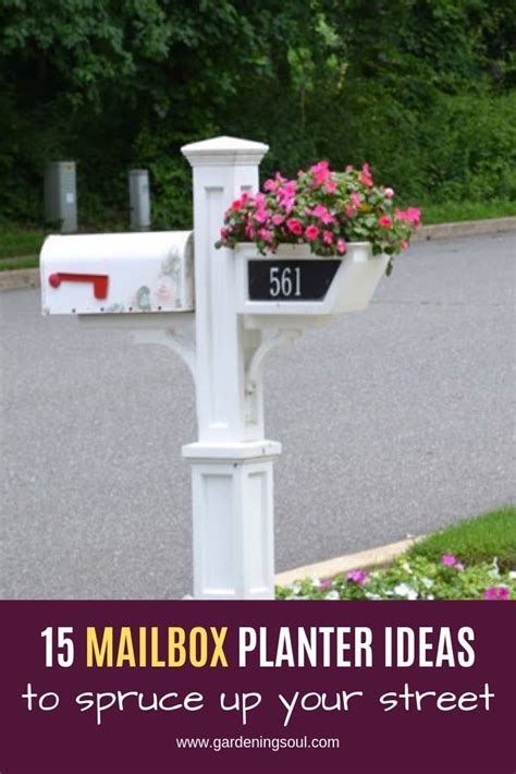 15 Mailbox Planter Ideas Gardening Soul
