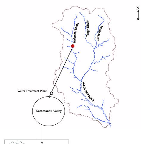 1 A Sketch Map Showing The Indrawati River Basin And The Kathmandu