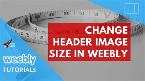 How To Change The Header Image Size In Weebly Weebly Tutorials Youtube