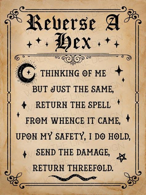 Truth Spell And Reverse A Hex Printable Wall Art Digital Etsy In 2021