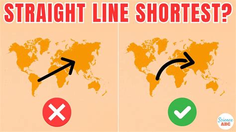 Is A Straight Line Always The Shortest Distance Between Two Points
