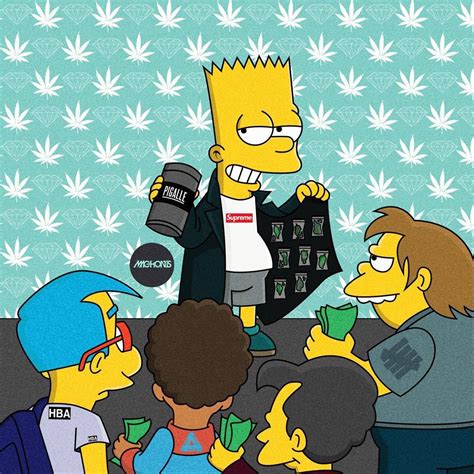 Dope Simpsons Wallpapers Top Free Dope Simpsons Backgrounds WallpaperAccess