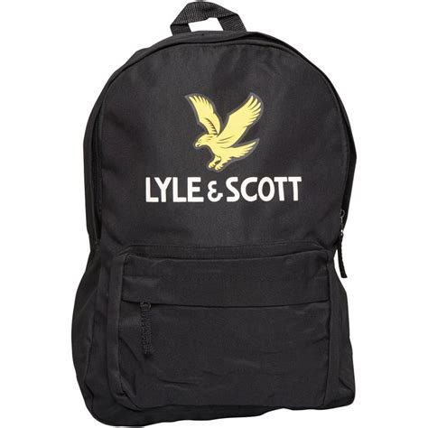 Buy Lyle And Scott Junior Eagle Badge Backpack Black