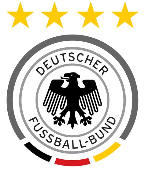 Bis lehrer konrad koch seinen schülern einen der fußballvater konrad koch brachte 1874 den fußball nach deutschland. Deutschland Fußball Logo - 2d Wanddekoration Em Artikel ...