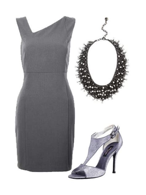 Gray Dress How To Dress Up A Gray Dress