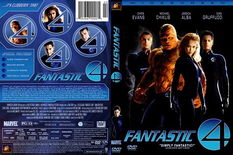 Fantastic Four Dvd Cover
