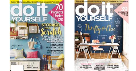 Enjoy Diy Projects Score A One Year Subscription To Do It Yourself