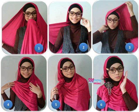 Tutorial Hijab Simple Pashmina Untuk Sehari Hari