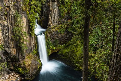 Landscape Photo Of Waterfall Nature Waterfall Long Exposure Forest