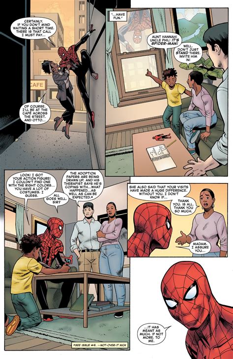 Superior Spider Man Bonds With A Kid Comicnewbies