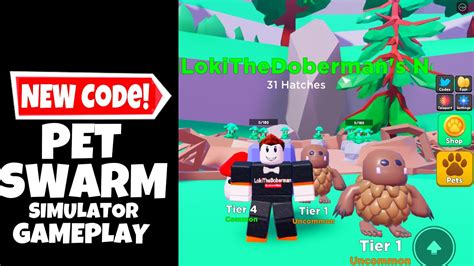 New Free Code Pet Swarm Simulator Gives Free Coin Multiplier Roblox