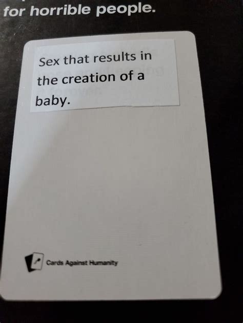 Horrible People Cards Against Humanity