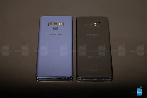 Samsung Galaxy Note 9 Vs Galaxy Note 8 Phonearena