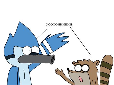 Mordecai And Rigby Saying Oooh Because Of Season 7 By Marcospower1996