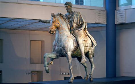 Equestrian Sculpture Of Marcus Aurelius