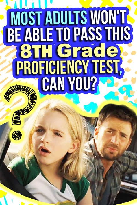 Most Adults Wont Be Able To Pass This 8th Grade Proficiency Test Can