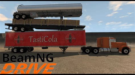 Beamng Drive New Trailers With Heavy Loads Youtube