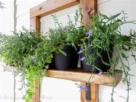 Diy Vertical Herb Garden And Planter 2x4 Challenge Making Joy And