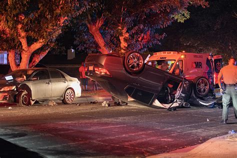 Dui Suspected In Friday Night Rollover Crash In Victorville That