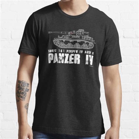 Panzer Iv T Shirt For Sale By Panzer Redbubble Tiger T Shirts