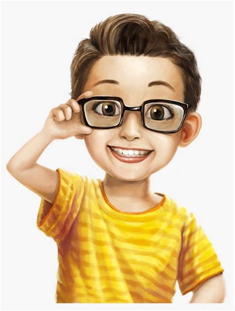 Chinese Cartoon Characters English Yue Children Clipart Chinese Boy