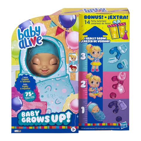 Only At Walmart Baby Alive Baby Grows Up Bonus Pack 14