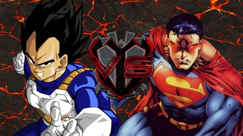 Vegeta Vs Superman Youtube