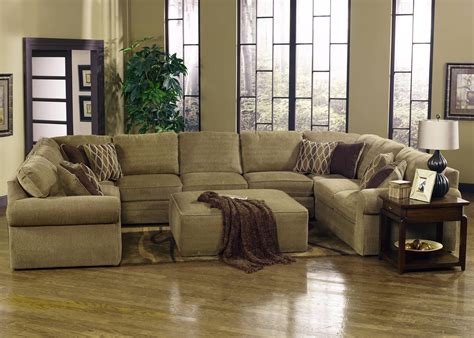 Chenille Sectional Sofa Minimalis