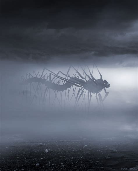 Something Creeping In The Fog By Alexiuss On Deviantart Dark Fantasy