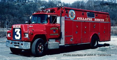 Fire Replicas Fdny 1979 Mack Rpierce Collapse Rescue 3 Bronx