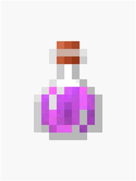 Minecraft Purple Potion Sticker For Sale By Imnxthoney Redbubble