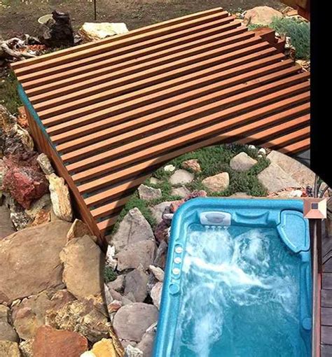 6 Diy Hot Tub Cover Ideas Do It Yourself Easily