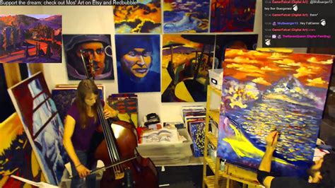 Live Music And Painting Youtube