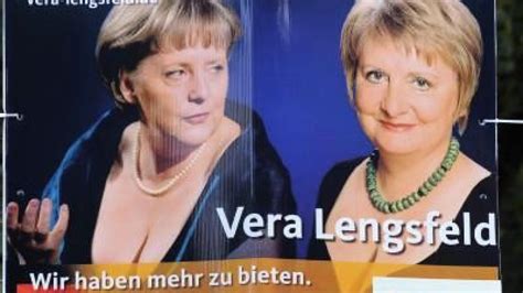 Lengsfeld Und Die Kanzlerin Wahlkampf Mit Dekolleté Augsburger