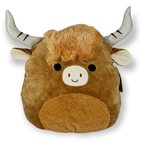 Squishmallow Kellytoys 12 Inch 30cm Wilfred The Highland Cow