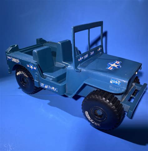 Vintage Empire Plastic Toy Jeep Car U S Air Force Ebay