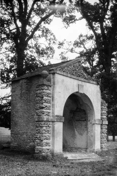Photograph Of A Folly At Buckland Near Faringdon Formerly In