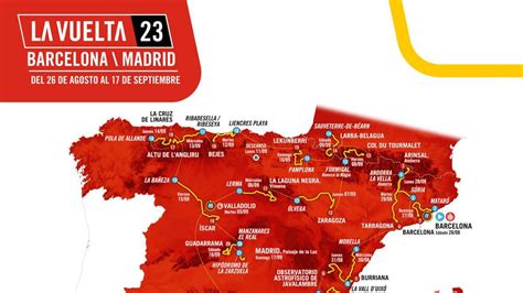 Así Será La Vuelta A España De 2023 Tourmalet Y Ocho Llegadas Inéditas