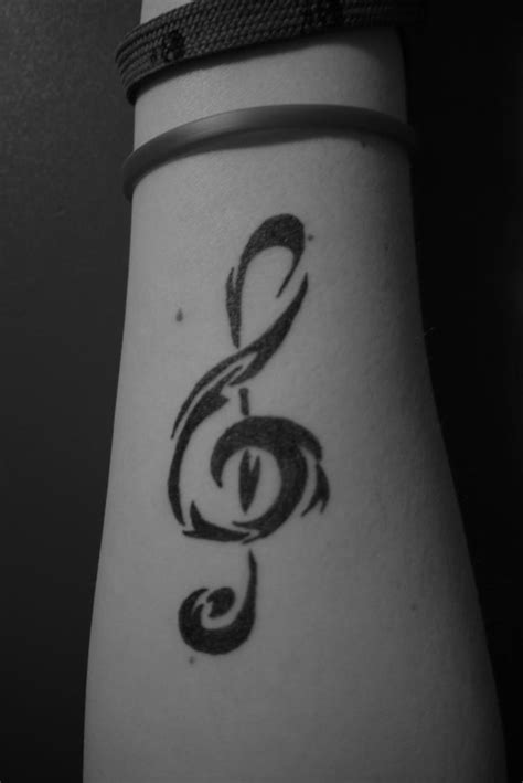 Music Key Tattoo By Crnisokol On Deviantart