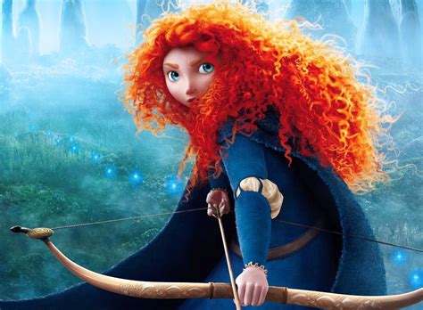 Ribelle The Brave Arriva Merida La Rossa Eroina Della Disney Pixar