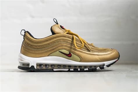 Sneaker Review Nike Air Max 97 In Metallic Gold Hypebae