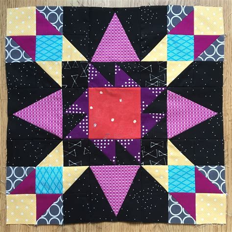Fireworks Block By Charm About You Free Pattern By Marcia Hohn