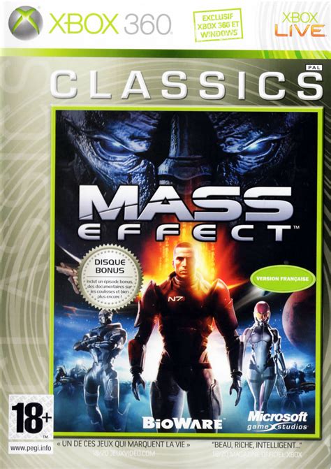 Mass Effect édition Classics Xbox 360