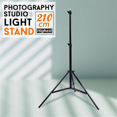 Adjustable Light Stand Tripod Max 21m For Studio Photo Flash Led